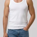 Premium Vest Cotton White Sleeveless Pack of 3